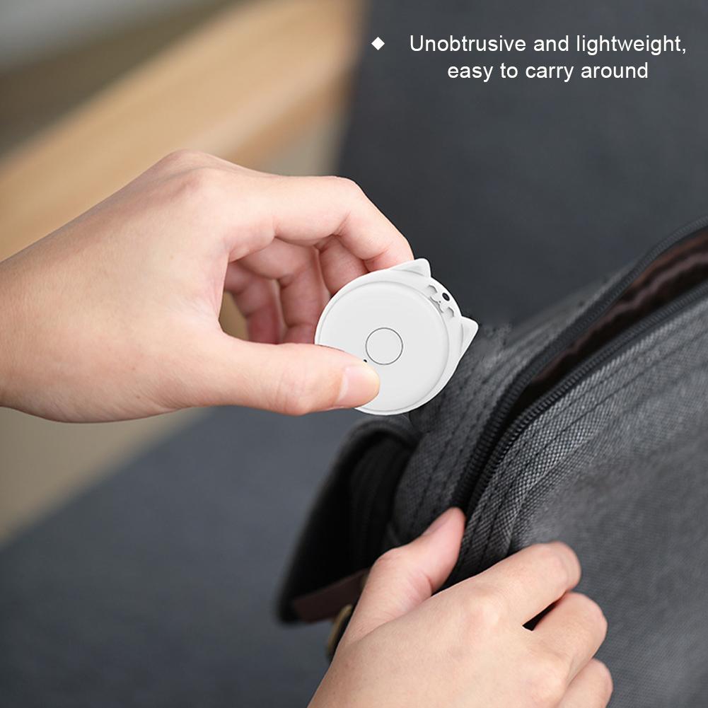Mini GPS Locator Tracker Air Tag Tracking Anti-Lost Device Locator Tracer For Pet Dog Cat Kids Car Wallet Key Collar Accessories