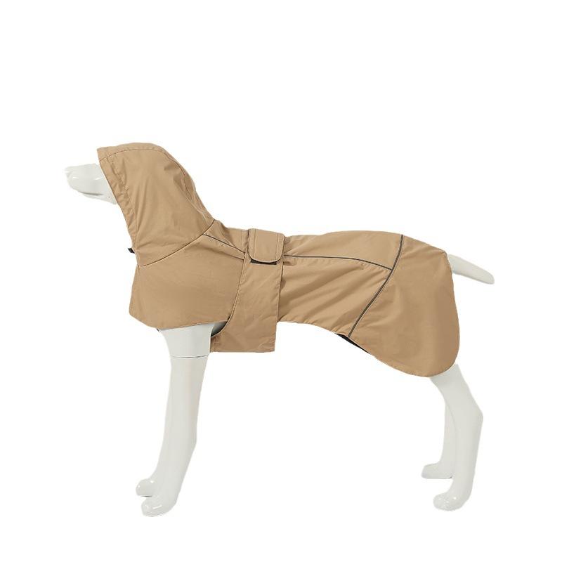 Dog Double Hooded Jacket Raincoat New Big Dog Raincoat Dog Hooded Raincoat