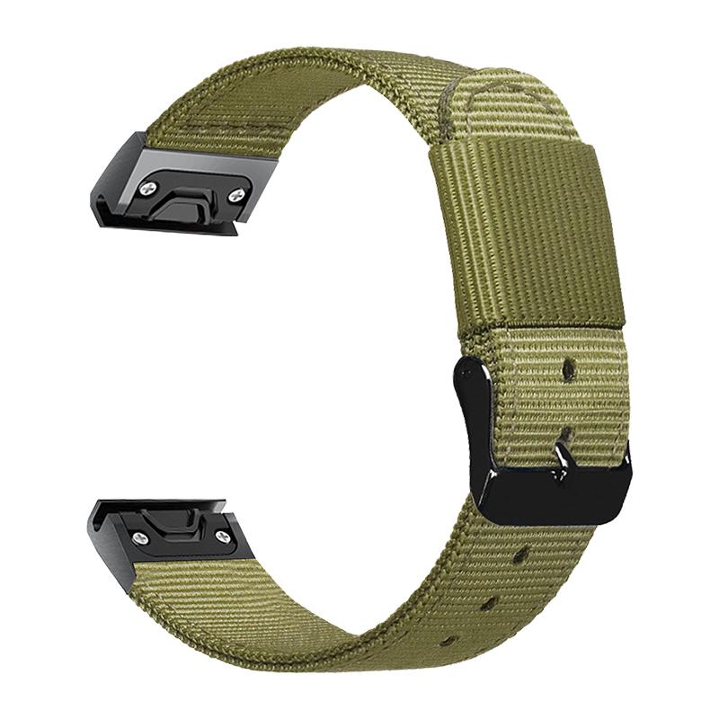 26 22 20MM Nylon Quick Release Watchband For Garmin Fenix 7X 7 6 6X Pro 5 5X/5XPlus 3 HR  Watch Canvas Strap Wrist Band Bracelet