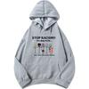 Stop Racism Hoodies It's Okay To Be Asian Black Arab Normal American Funny Anti-Racism Sweatshirt Long Sleeve Unisex Pullovers
