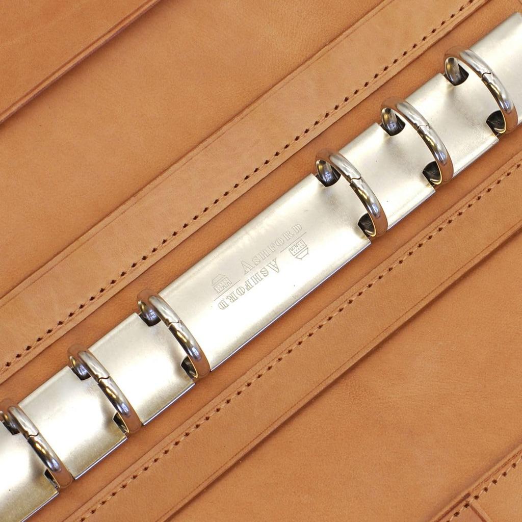 Vitalita Bible Notebook, 19mm Ring Diameter, Himeji Leather, Natural, 7290-0