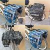 Camouflage Hinterer Fahrradgepäckträger Sitz Satteltasche Radfahren Fahrradtasche Hecktasche Pack