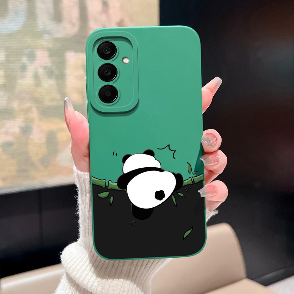 Custodia Per Samsung Galaxy A17 M17 4G 5G Gatto Cartone Animato Carino Copertura Protettiva Morbida in Silicone Per SamsungA17 M17 Fundas GalaxyM17 Coque