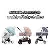 Outdoor Baby Pram Rain Cover Transparent Pushchair Raincoat  Stroller Accessories