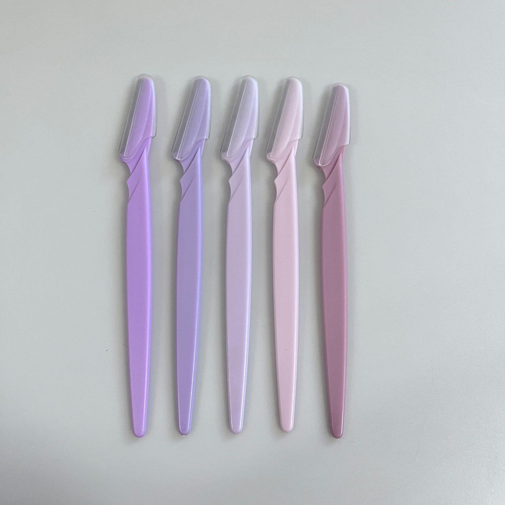 Stainless Steel Eyebrow Trimmer & Razor with Blade Contact Customer Service for Color