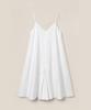 320SHOWROOM Cotton V-Neck Pocket Slip Dress White