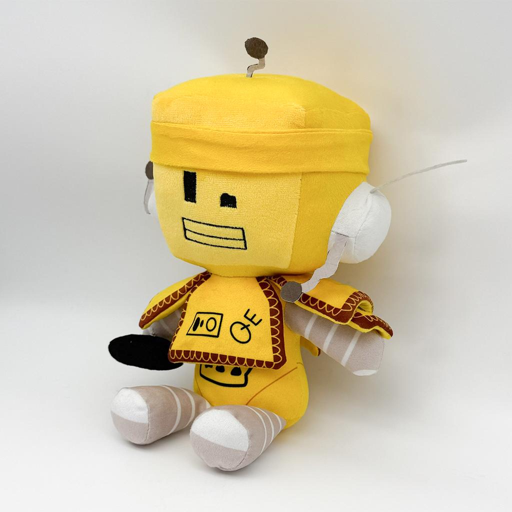 TreasuringU Something Evil Will Happen Plush Toys Yellow Robot Stuffed Doll Soft Plushie Birthday New Year Gifts