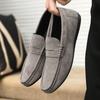 Luxury Brand Fashion Suede Mens Lazy Shoes Men Casual Shoes Breathable Comfort Slip-on Mens Driving Shoes Men Loafers Moccasins
