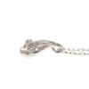 4℃  Necklace K18 White Gold/diamond Women