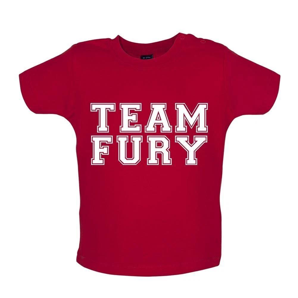

Team Fury - Baby Kids Boys Girls Unisex T-Shirt / Babygrow - Gladiator TV Game Show Name Contender 100