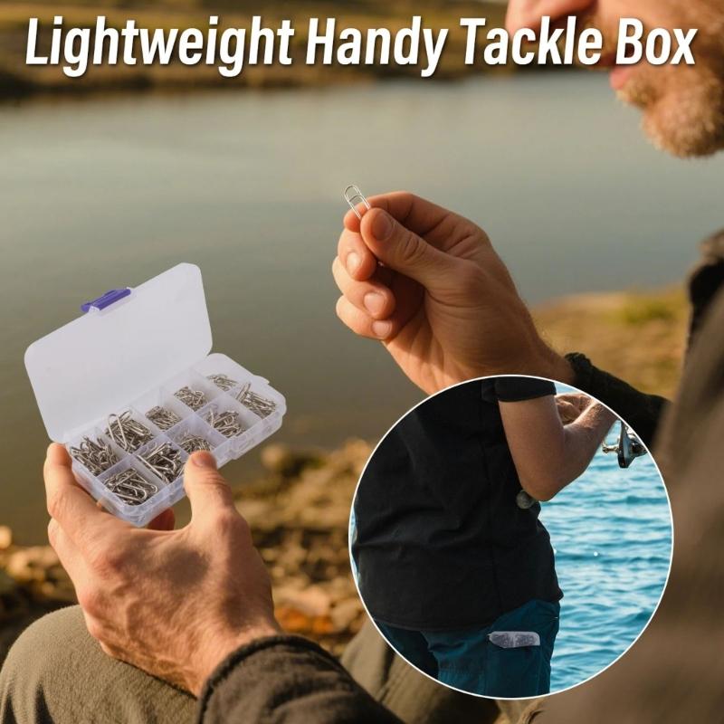 100Pcs High Strength Fishing Snapping Swivels Lures Connector Quickly Change Fishing Snapping Clip Fishing Accessories