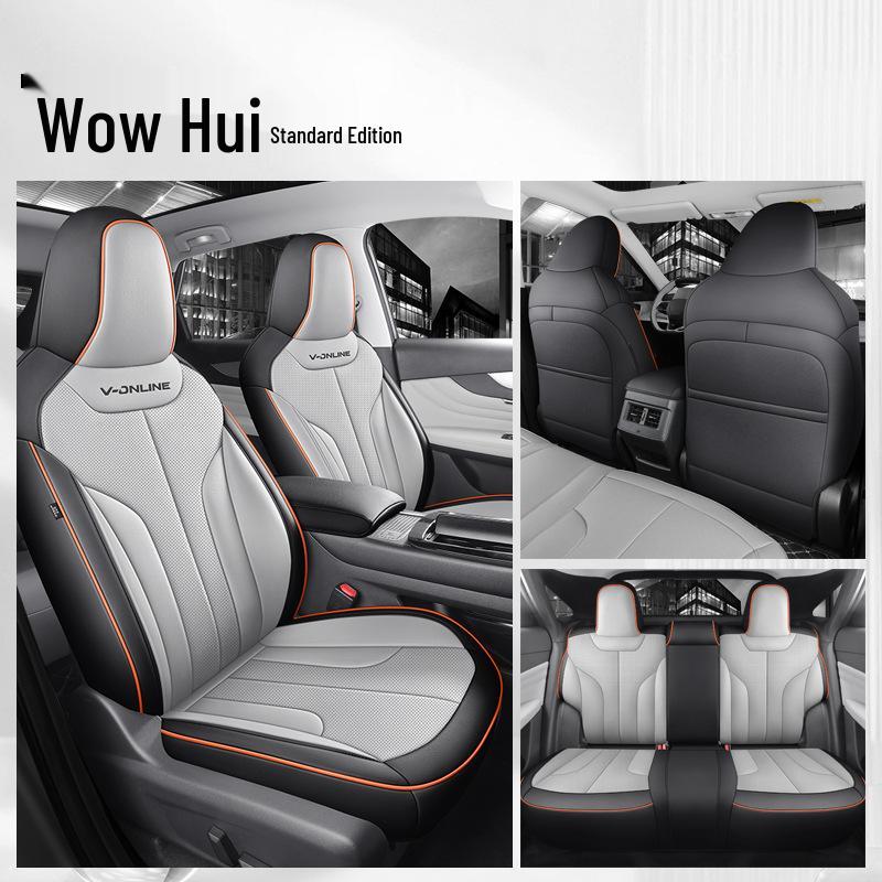 Venucia Big V DD-1 Hybrid Leather Sport Seat Cushion - All-Season Cover