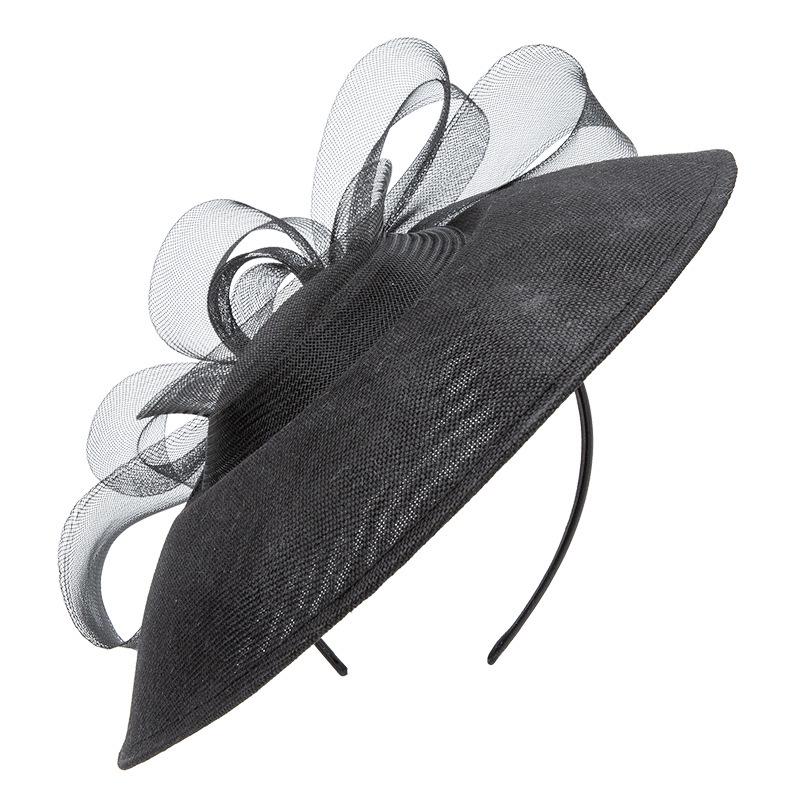 2026 Spring/Summer Wide Brim Retro Bowknot Hat for Women: French Socialite Style