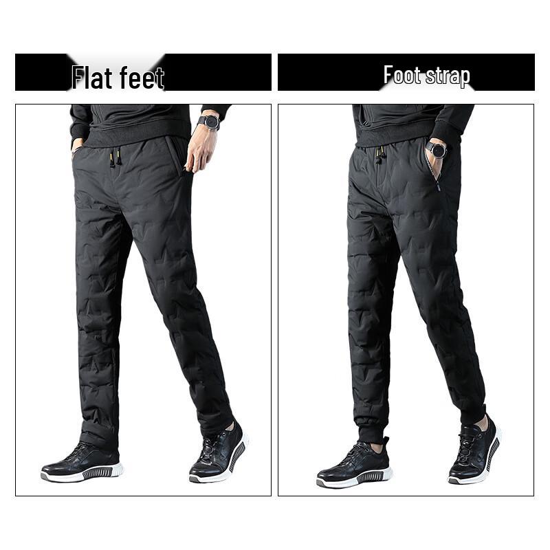 ROMON Men's Winter Warm 80% Duck Down Pants