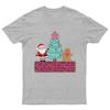 Santa Gingerbread Christmas Tree TShirt Unisex Gift Retro Funny Unisexs