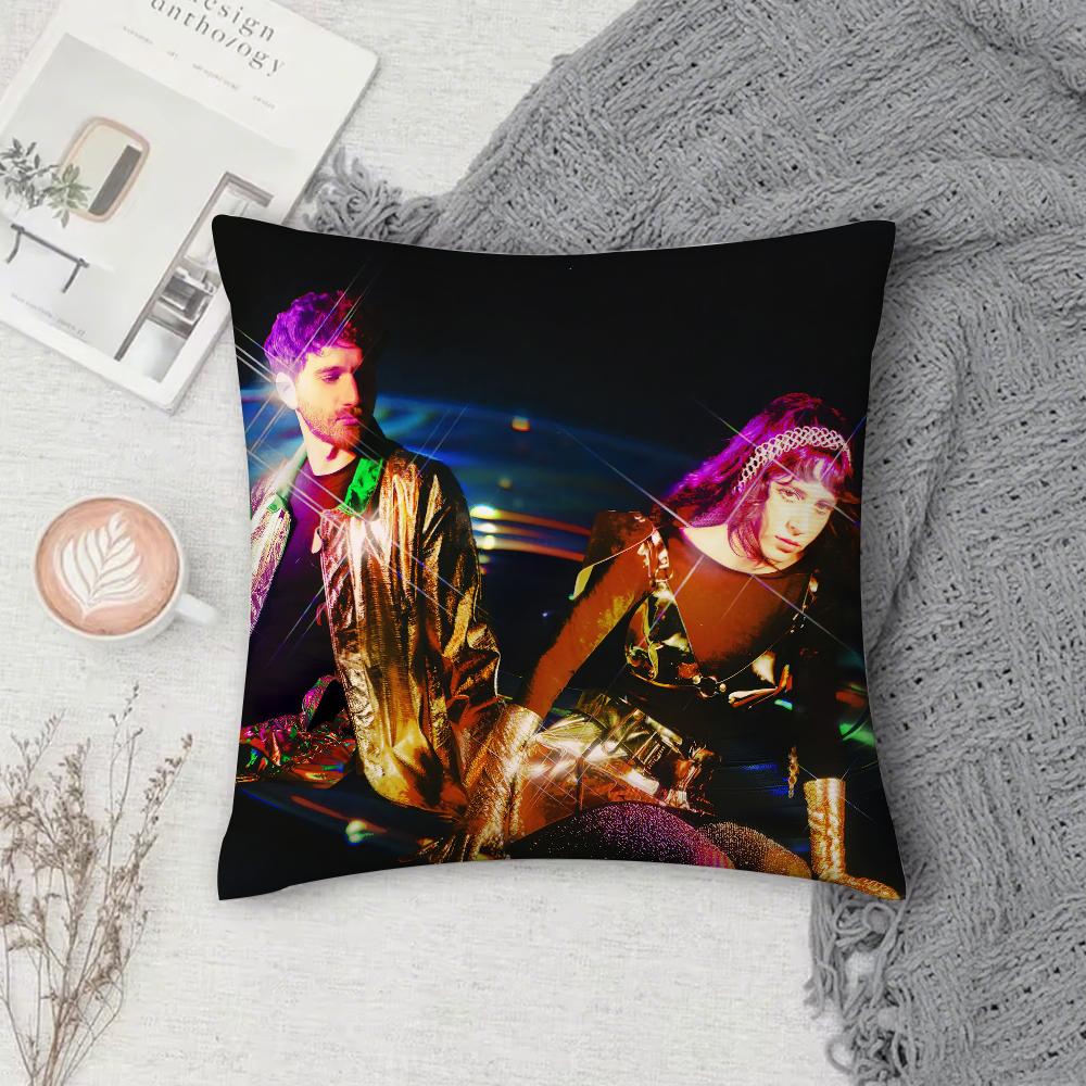 Magdalena Bay Imaginal Disk Pillow Case Square Double-Sided Printing Short Plush Sofa Cushion Cover Bedside Pillow