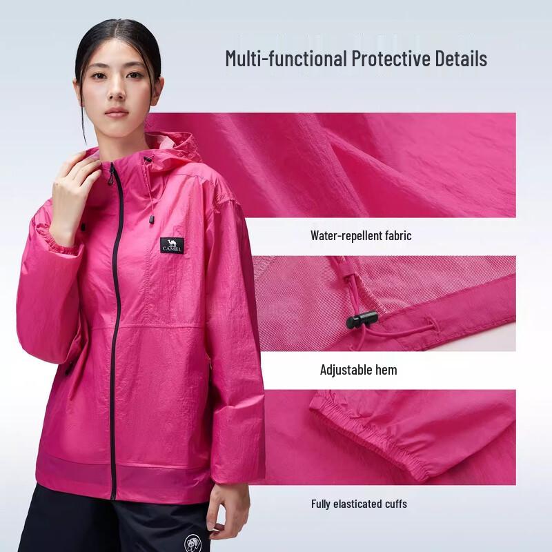 CAMEL Unisex Outdoor Sun Protection Jacket A36BA49026 XL