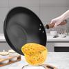 KOBACH 32cm Traditional Iron Wok with Visible Lid