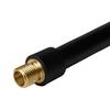 10-200cm Extension TireValve Adaptor TireValve Locking Chuck Quick Connect and Release Tire Inflator Pump Hose Adapter