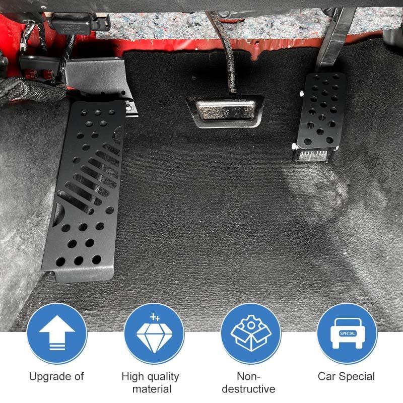 Pedal Acelerador Pedal Reposapiés Izquierdo Para Jeep Wrangler JK 2007-2017 Accesorios Interiores del Coche