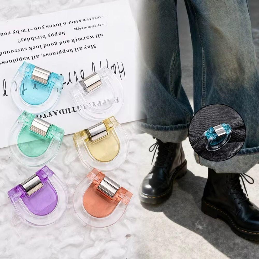 10Pcs Strong Clip Book Label Clip Plastic Paper Clips Set Trouser Leg Clips  Document Binding