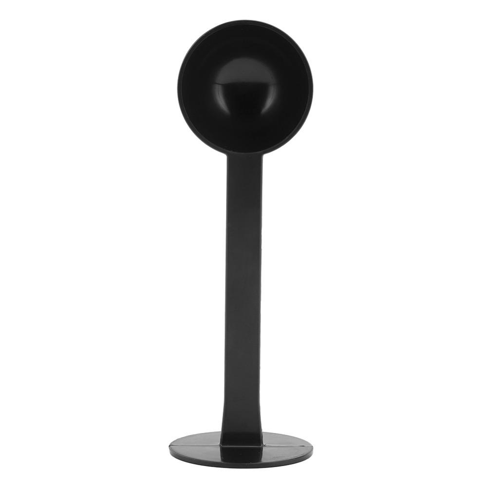 Black Color Coffee Bean Spoon Integrated Tamper Tamper Scoop Spoon Tea Scoop Spoon For Tea Brewing