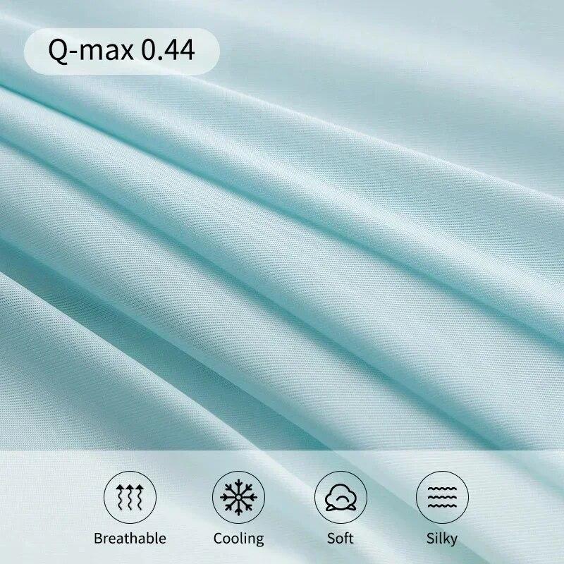 Cooling Fabric Air Condition Quilt Cool Blankets for Beds Double Side Cold Silky Summer Blanket Lightweight Cooled Comforter