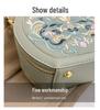 2025 Spring Women's Crossbody Bag: New Chinese Style, High-End Embroidered Small Round Handbag