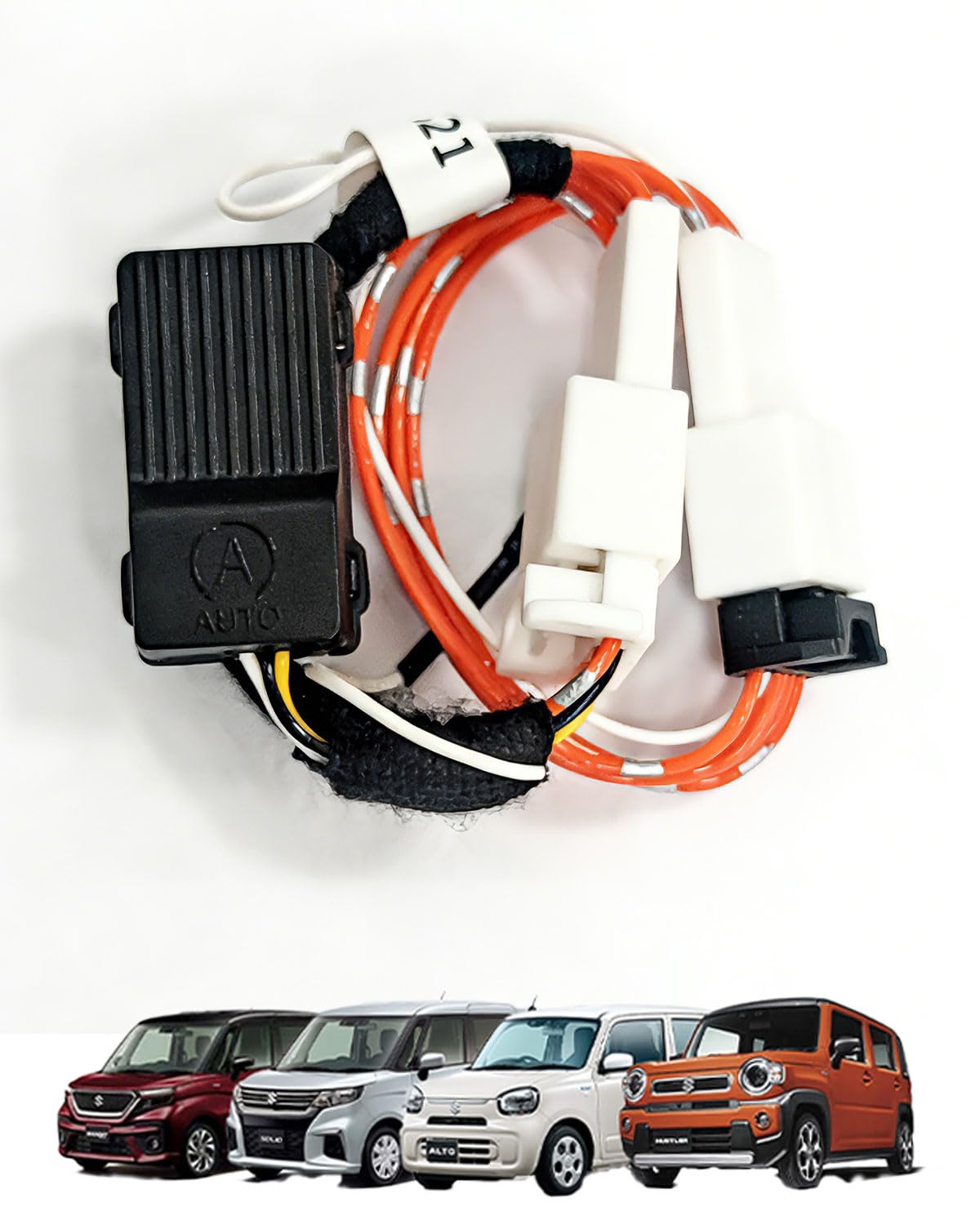 BGUCAR Idling Stop Canceller Compatible with Suzuki New Hustler MR52S/MR92S