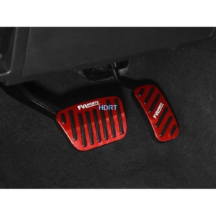 For Toyota Land Cruiser 250 LC250 Prado 2024 + Car Style Accelerator Gas Plate Brake Rest Foot Pedal Cover Accessories Auto Part