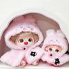 Lovely Bat Wing Idol Plush Doll Cloak Plush Stuffed 10CM Cotton Doll‘s Cloak Coat  Playing House