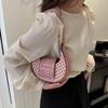 Simple Temperament Fashionable Handbag Autumn Commute Small Fresh Women Shoulder Armpit Bag Tide