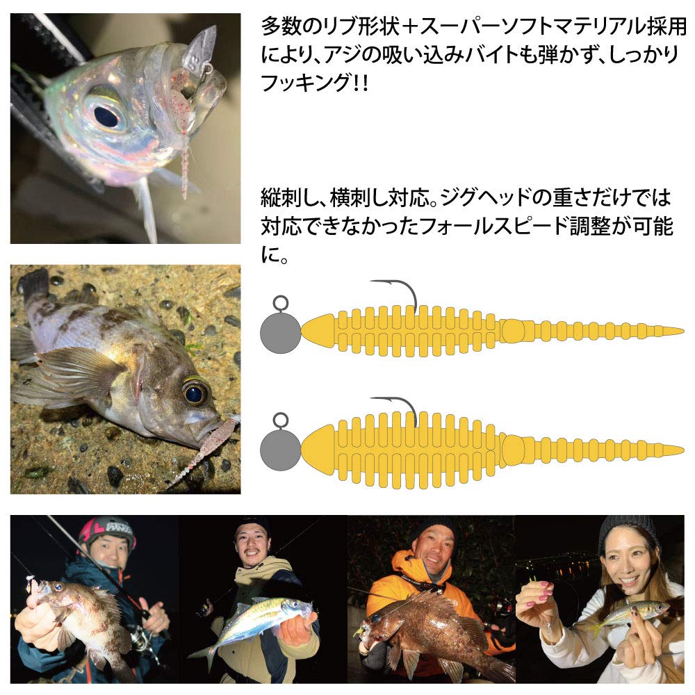 Megabass, Dr.CHORO 1.5inch Clear/Red Flake