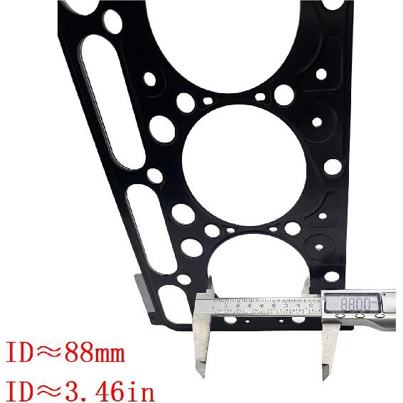 V2203 V2403 Engine Head Gasket 19077-03310 1G790-03612 For Kubota V2203 V2403 Engine KX161 KX121 R510 R520 L4200 L4200DT L4200F L4300 L4300F L4300DT