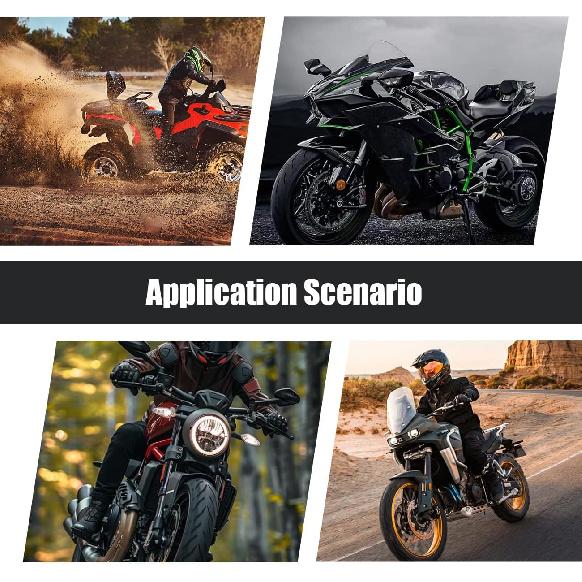 Bakre bromshuvudcylinderpump med behållare Kompatibel med Suzuki GSXR 600 750 1000 1100 GSX1300R RF600 RF900 SV650 SV1000 GC150/200 (röd)