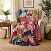Anime B-Bocchi The R-Rock Blanket For Soft Warm Knee For Bedroom Living Room Bed Sofa Camping Picnic Office Gift