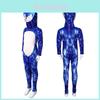 Sonic the Hedgehog Cosplay-Body aus Milchseide für Spielfiguren-Rollenspiele