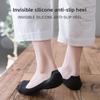 5 Pairs of Women's Summer Thin Style Pure Cotton Shallow Mouth Invisible Boat Socks