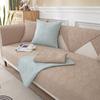 Nordic Simple Cotton Sofa Cushion Four Seasons Non-slip Seat Cushion Fabric Universal Winter Leather Cover Cloth Towel