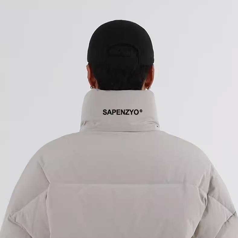 Abrigo de Invierno para Hombre Acolchado de Algodón Japonés, Abrigo Acolchado de Algodón Cálido y Grueso para Estudiante, Chaqueta Acolchada de Algodón Holgada y Guapa de Estilo Coreano