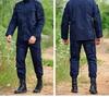 Men's Wear-Resistant Black Camouflage Tactical Suit for Spring/Autumn