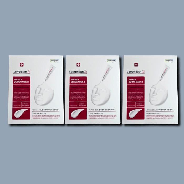

CENTELLIAN24 Madeca Derma Mask 3 Intensive Formula 10 Sheets (3 Boxes) (41940384) 3 boxes of 10 sheets
