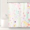 Bathroom Shower Curtains Waterproof Thickening Bath Curtain Floral Flower Shower Curtain Colorful for Bathroom Home Apartment