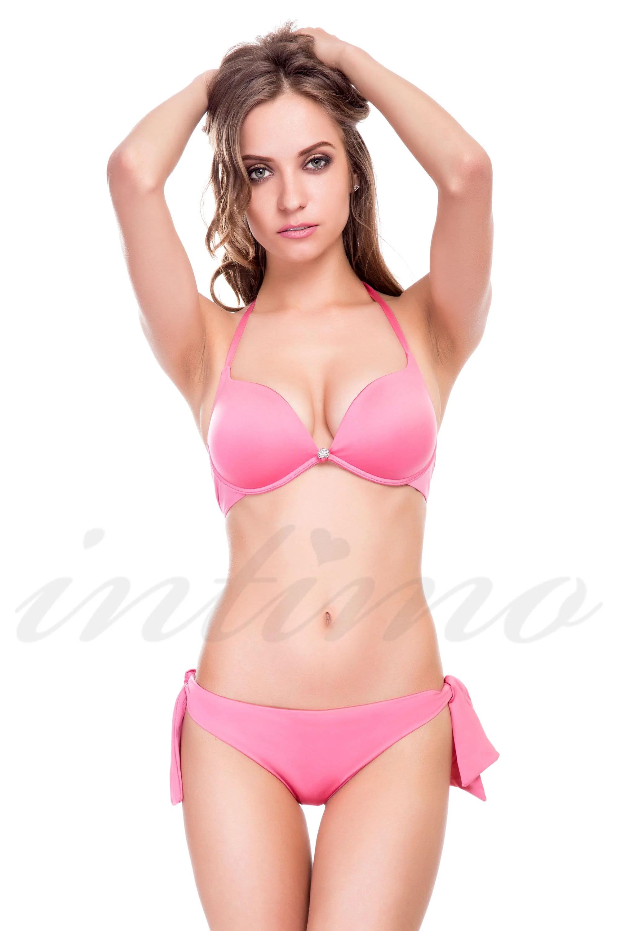 

Купальник Push Up, плавки бразилиана Lormar (46590) 40B/XS рожевий