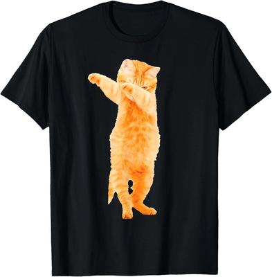 Dabbing Katze Kätzchen Lustig Dab Tanz Kätzchen Lustiges Geschenk T-Shirt