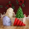 DIY Vánoční strom Silikonová forma Santa Claus Vonná svíčka Forma Ručně vyráběné řemesla Sváteční dekorace Vánoční dekorace