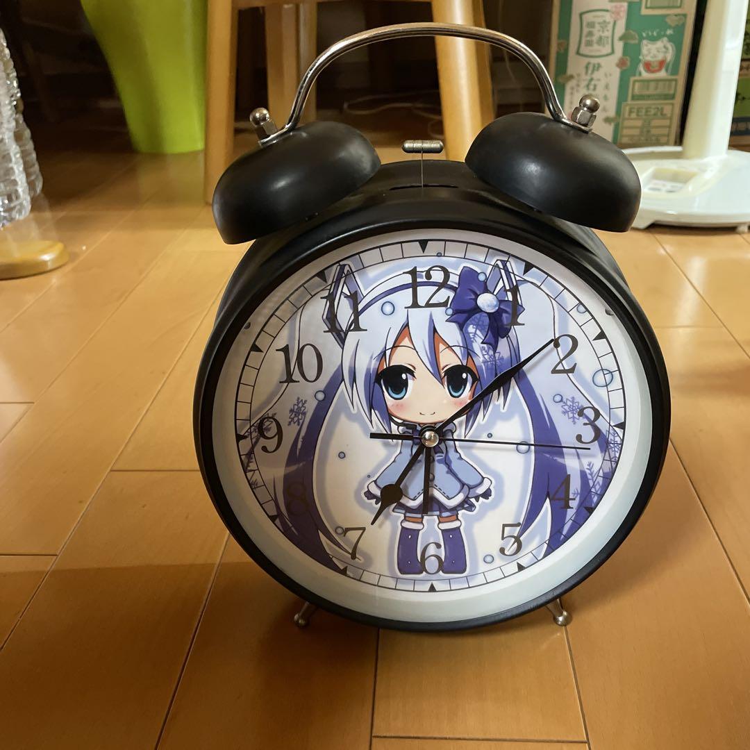

[USED] Anime alarm clock with batteries included.
