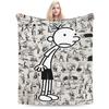Diary Of A Wimpy Stuff Blanket Ultra-Soft Fleece  Throw Blanket Comfortable Quilt