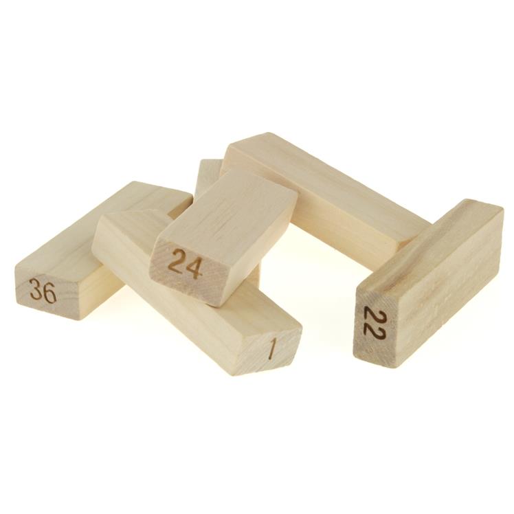 Jenga Wooden Puzzle Wobbly Tower
