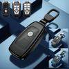 Coque Housse Sac pour Clé de Voiture en Alliage d'Aluminium TPU A+ Pour Ford Mustang Kuga Bronco Sport